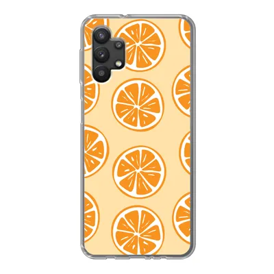 Produktbild von MuchoWow® Handyhülle Schutzhülle Hülle für Samsung Galaxy A32 5G Obst - Orange - Tropisch Silikon Softcase Handy Hülle - Softcase