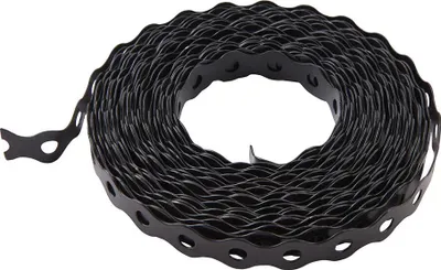 Zdjęcie produktu dla Taśma montażowa stalowa powlekana czarnym tworzywem sztucznym 17 mm x 10 m