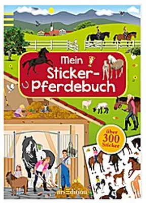 Produktbild von Mein Sticker-Pferdebuch