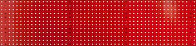 Produktbild von Lochplatte | BxH 197,5x45,6cm | Verkehrsrot