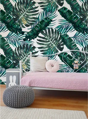 Produktbild von Coloray Fototapete 208x146 cm Latextapete Magicstick - Big Monstera.