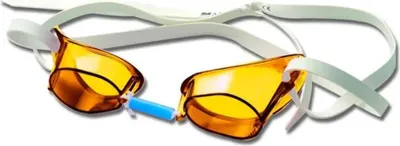 Produktbild von Malmsten Swedish Classic Schwimmbrille Mit Spiegelglas Gelb  Gelb One Size