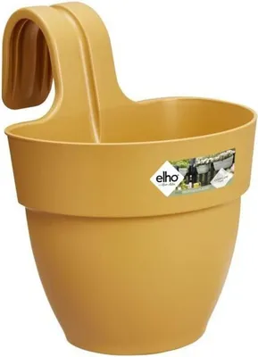 Image de elho® Vibia campana easy Jardinière S jaune miel à suspendre - plastique