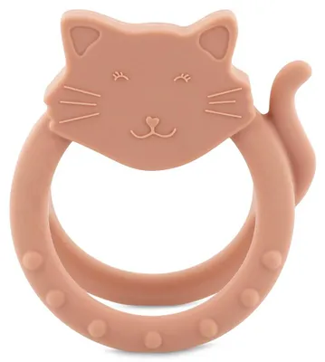 Zdjęcie produktu dla Silikonowy gryzak sensoryczny Trixie – zabawka dla niemowląt „Mrs. Cat”
