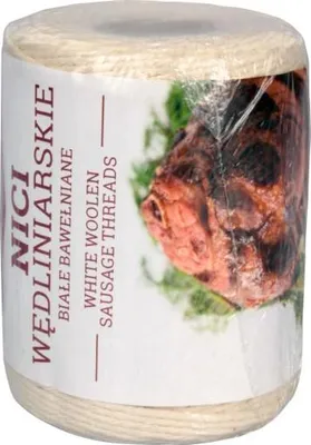 Obrázok produktu pre Nić wędliniarska bawełniana do wędlin 250 g