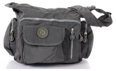 Produktbild von Damen Umhängetasche aus Nylon in Grau