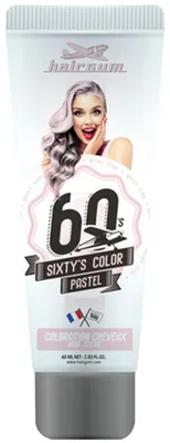 Produktbild von Hairgum Sixty's Color Hair Color Milky Pink