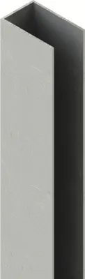 Produktbild von Pfostenverstärkungsprofil für alle Zaunpfosten 60x40mm