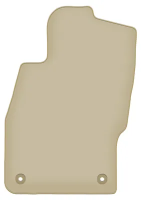 Image de Tapis conducteur moquette PREMIUM beige compatible avec Opel Corsa D (2006-2015, berline à hayon) – avec fixations – sur‑mesure