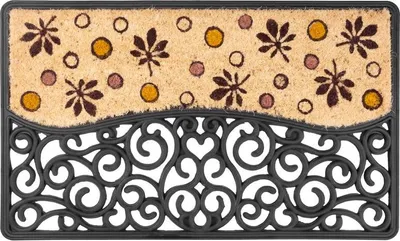Image de Paillasson MagicHome RCP 129, pour porte, Oldstyle, 45x75 cm, caoutchouc