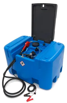 Produktbild von HBM 12 Volt 400 Liter Kunststoff-Mobiltank für Dieselkraftstoff