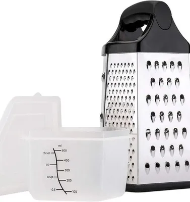 Produktbild von Famanu Mini-Hakmühle 520ml – BPA-freier manuelle Zwiebelhacker für Gemüse, Knoblauch, Kräuter und Obst