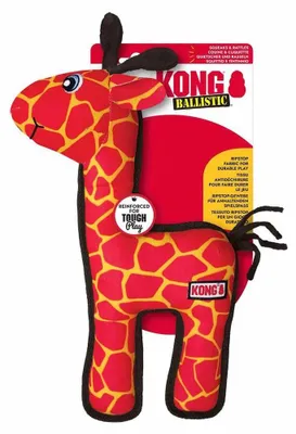 Produktbild von Kong Ballistic® Giraffe Hundespielzeug Rot  Rot One Size