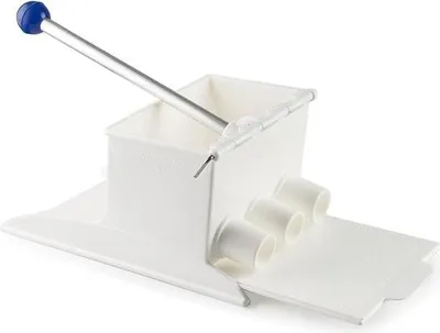 Immagine prodotto di Stampo per crocchette - Crocchette piccole - Bianco/rosso - Plastica
