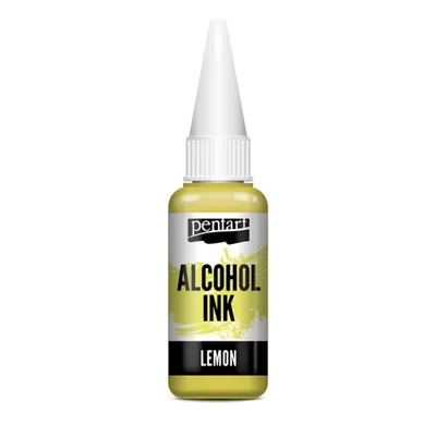 Produktbild von PENTART Medientinte auf Alkoholbasis, 20 ml, Zitrone