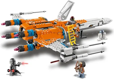 Produktbild von LEGO 75273 Star Wars Poe Damerons X-Wing Starfighter Bauset, Serie Der Aufstieg Skywalkers