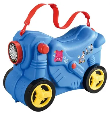 Immagine prodotto di Valigia da viaggio, con ruote, design leggero, colore blu