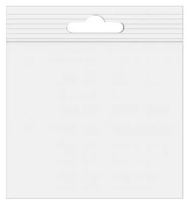 Produktbild von Druckverschlussbeutel mit Euroloch 33x33cm Transparent PP 50 Mikron (100 Stück) [ZE1313]