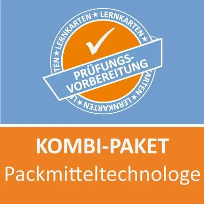 Image de Packmitteltechnologe Lernkarten. Kombi-Paket
