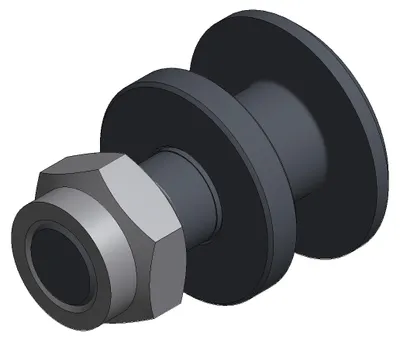 Produktbild von Kaufmann Ersatz-Achse, passend für TOPLINE ROCK, TOPLINE PRO, TOPLINE TWIST