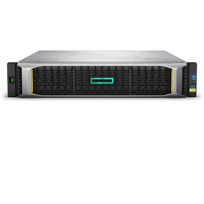 Produktbild von HPE MSA 2050 SAN, 0 TB, Serial Attached SCSI (SAS), 3.5", Rack (2U), Schwarz, Silber