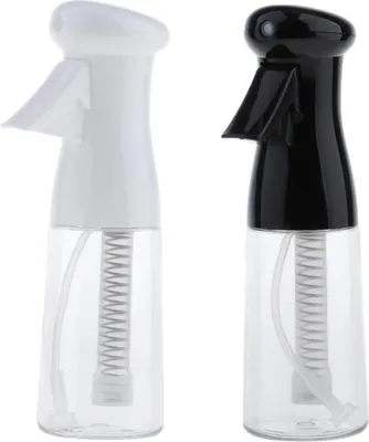 Produktbild von STILVORA Sprühflaschen, Feiner Sprühflasche 200ml Doppelpack, Nachhaltig & wiederverwendbar, ideal für Haushalt, Kosmetik, Pflanzenpflege oder Reisen, feiner Nebel, robust & umweltfreundlich