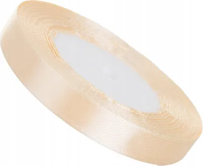 Obrázok produktu pre Krémová saténová stuha 12 mm - 32mb