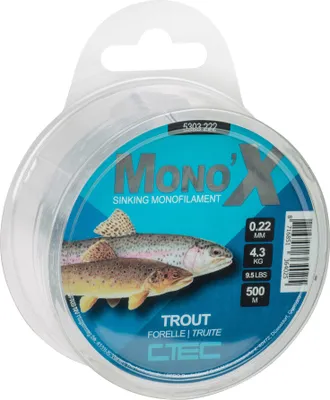 Produktbild von Spro CTEC Mono X Trout 0,26mm 6,2kg 500m