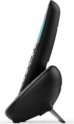 Obrázek produktu pro Alcatel XL595B Voice Duo, DECT telefon, Bezdrátové sluchátko, Hlasitý odposlech, 100 pol., Identifikace volajícího, Černá
