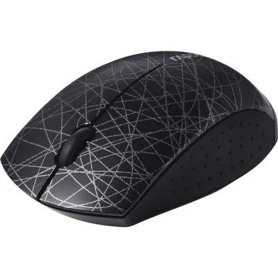 Produktbild von Rapoo 3300P+, Beidhändig, Optisch, RF Wireless, 1000 DPI, Schwarz, Grau