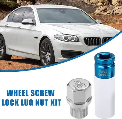 Image de Kit De Boulons De Verrouillage De Roue 36/20Pt Avec Protecteur De Douille pour BMW