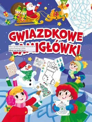 Obrázek produktu pro Gwiazdkowe łamigłówki - Opracowanie Zbiorowe (Malbücher für Kinder auf Polnisch)
