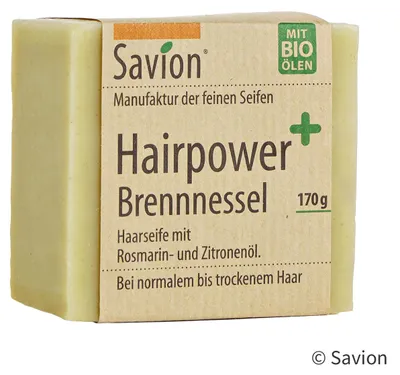 Produktbild von Haarseife - Hairpower Brennnessel plus 170g
