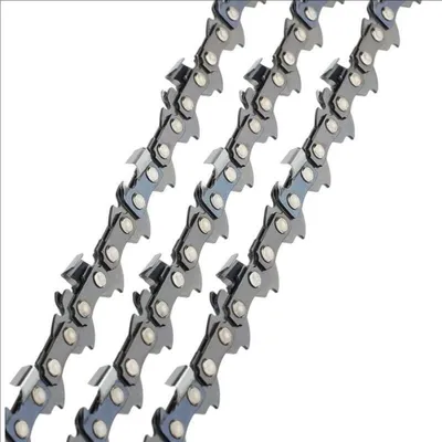 Produktbild von 3er-Pack mit 3/8" LP 50-Gliedern, 1,1 mm Breite, 35 cm Länge, rückschlagarmer Kettensägenketten, entwickelt für die Modelle Stihl MS170 bis MS192T, für ein verbessertes Schneiderlebnis