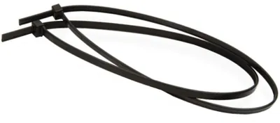 Zdjęcie produktu dla Opaski kablowe 200 x 3 mm na 100 sztuk, czarne