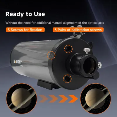Produktbild von Maksutov-Cassegrain-Teleskop – Astronomisches Teleskop – Teleskop – Tragbares Teleskop – Mondteleskop