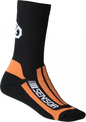 Produktbild von Sensor Trekking Evolution Socken schwarz orange 3/5 1065673-00