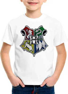 Produktbild von BaumwolleCloud Zauberschule T-Shirt Kinder potter zauberei magic löwe adler schlange