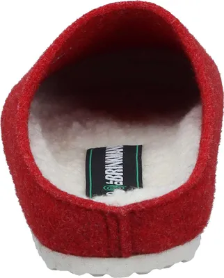 Produktbild von Dr. Brinkmann Damen Hausschuh Filz Pantoffel warm gefütterte Decksohle 320261, Größe:40 EU, Farbe:Rot