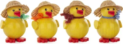 Produktbild von Osterfigur Küken (4) Höhe 5cm NEU