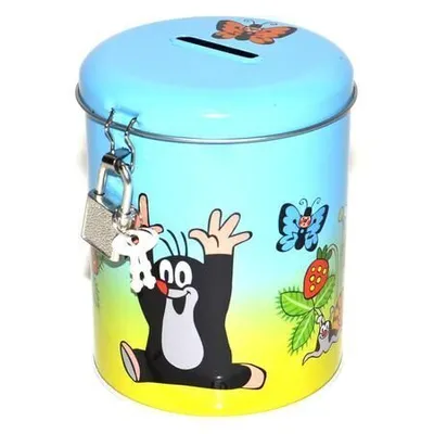 Produktbild von Geldkassette aus Zinn - Maulwurf