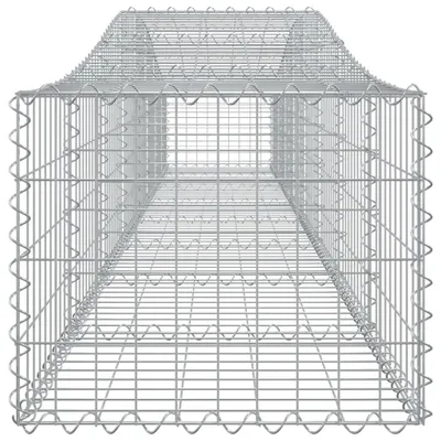 Produktbild von Gabione mit Hochbogen 400x50x40/60 cm Verzinktes Eisen