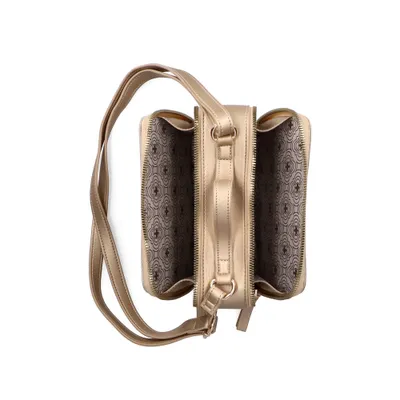 Produktbild von Rieker Damen Umhängetasche Crossbody Reißverschluss H1513, Farbe:Gold
