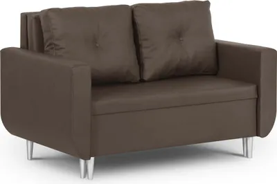 Produktbild von 2-Sitzer-Sofa mit Schlaffunktion ROT - Braun