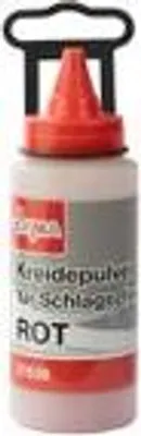 Produktbild von Kreidepulver rot für Schlagschnur 100g