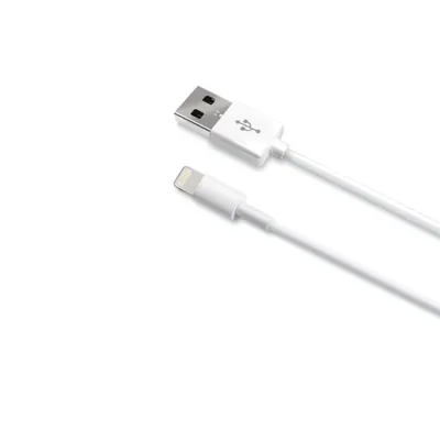 Image de Câble de données Celly pour iPhone Lightning, 1 mètre, blanc