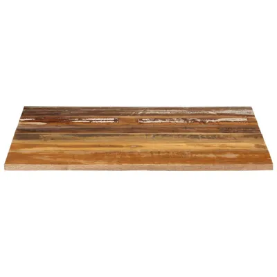 Immagine prodotto di Piano tavolo vidaXL quadrato 70x70 cm, 15-16 mm, legno massello di recupero