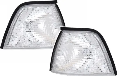 Produktbild von TYC Frontblinker Set für BMW E36 3er Limo Touring Compact Weiß Silber