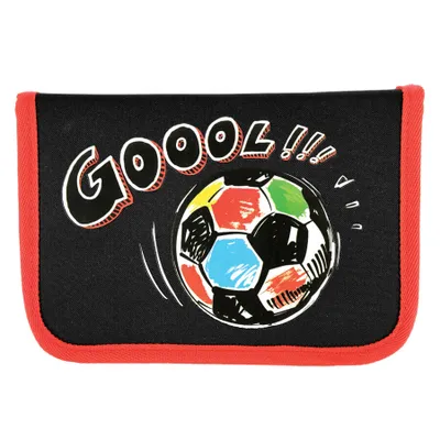 Produktbild von Majewski Fußball zwei Klappe Federtasche ohne Zubehör