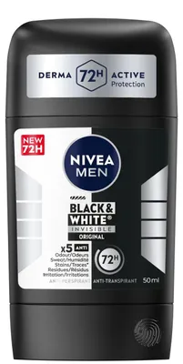 Zdjęcie produktu dla Nivea Men Black y White Invisible Original Desodorante Stick 50ml